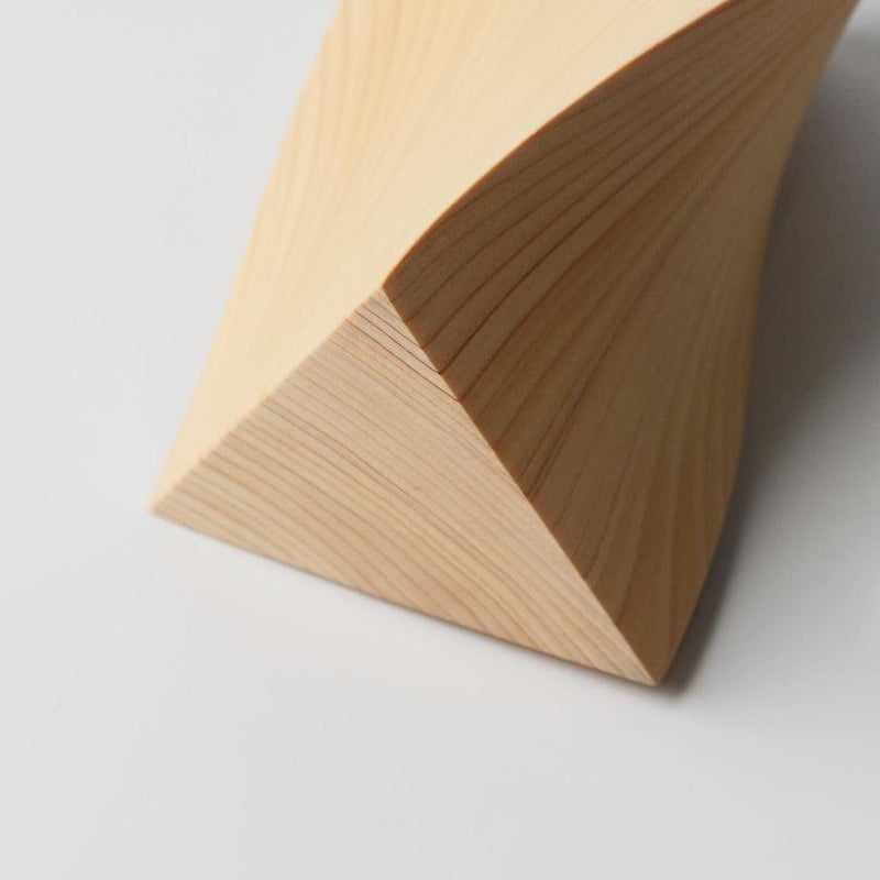 【花瓶】⼀輪挿し (三角A) | 木工 | 木の幸