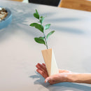 【花瓶】⼀輪挿し (三角C)  | 木工 | 木の幸