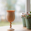 【ワイングラス】 木製ゴブレット ツイスト ペア | 木工 | 木の幸