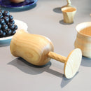 【グラス】ワイングラス アウトドア用 ペア | 木工 | 木の幸