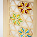 【棚】組子シェルフ M (両サイド組子) | 木工 | 木の幸 (大型配送料2,500円)