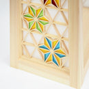 【棚】組子シェルフ M (両サイド組子) | 木工 | 木の幸 (大型配送料2,500円)