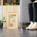 【棚】組子シェルフ M (片側が組子色付き) | 木工 | 木の幸 (大型配送料2,500円)