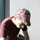 【キャップ】HAURA CAP 群衆文様/総柄 | 京友禅 | MAJIKAO