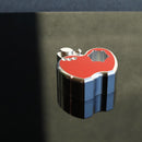 【ペン立て】赤いリンゴ Chamelety | 金属加工 | 速水製作所