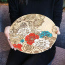 【お皿】大皿 京友禅尽くし - 彩 | 摺り友禅彫刻師 | Sansai