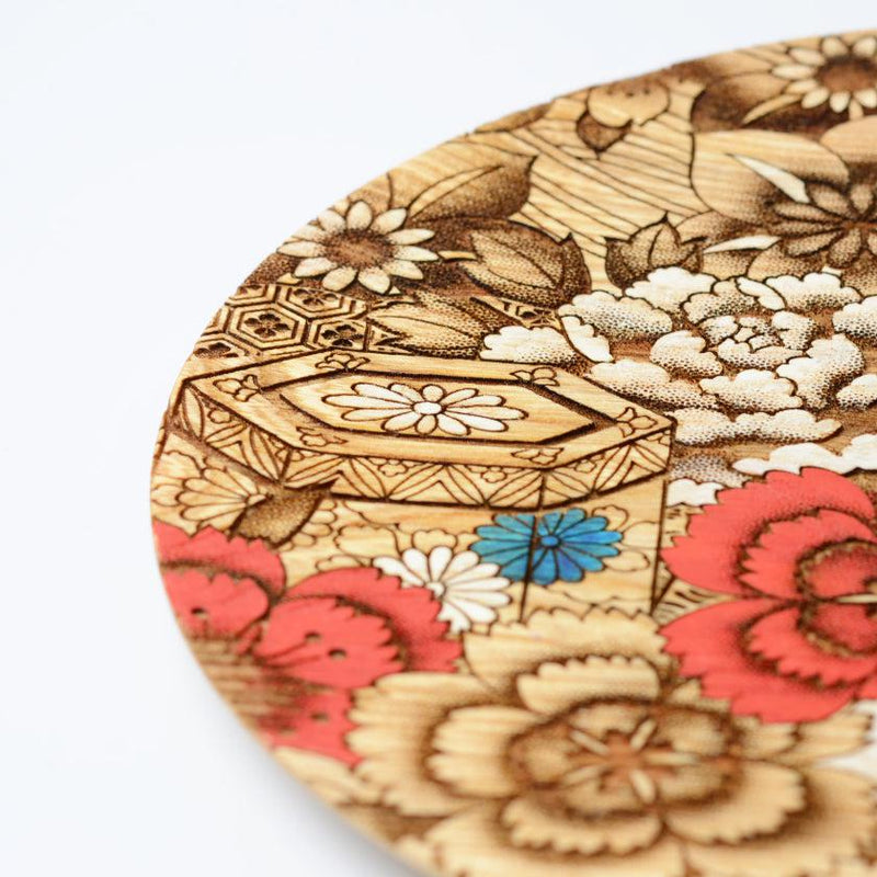 【お皿】大皿 京友禅尽くし - 彩 | 摺り友禅彫刻師 | Sansai
