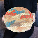 【お皿】大皿 京小紋 - 彩 | 摺り友禅彫刻師 | Sansai