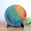 【お皿】大皿 海のうねり | 摺り友禅彫刻師 | Sansai