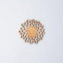 【コースター】菊 | 摺り友禅彫刻師 | Sansai