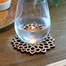 【コースター】菊 | 摺り友禅彫刻師 | Sansai