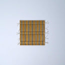 【マットセット】コースター4枚  (イエロー) & ランチョンマット (ブルー) 2枚 | 畳 | 畳屋辰蔵 杉本畳店