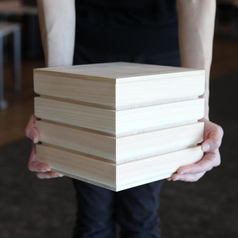 【ジュエリーボックス】HINOKI-BOX 正方形 白木 | 京仏壇・京仏具 | KYO CRAFT IWATA HOURAIYA