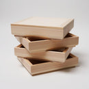 【ジュエリーボックス】HINOKI-BOX 正方形 白木 | 京仏壇・京仏具 | KYO CRAFT IWATA HOURAIYA