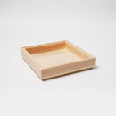 【ジュエリーボックス】HINOKI-BOX 正方形 白木 | 京仏壇・京仏具 | KYO CRAFT IWATA HOURAIYA