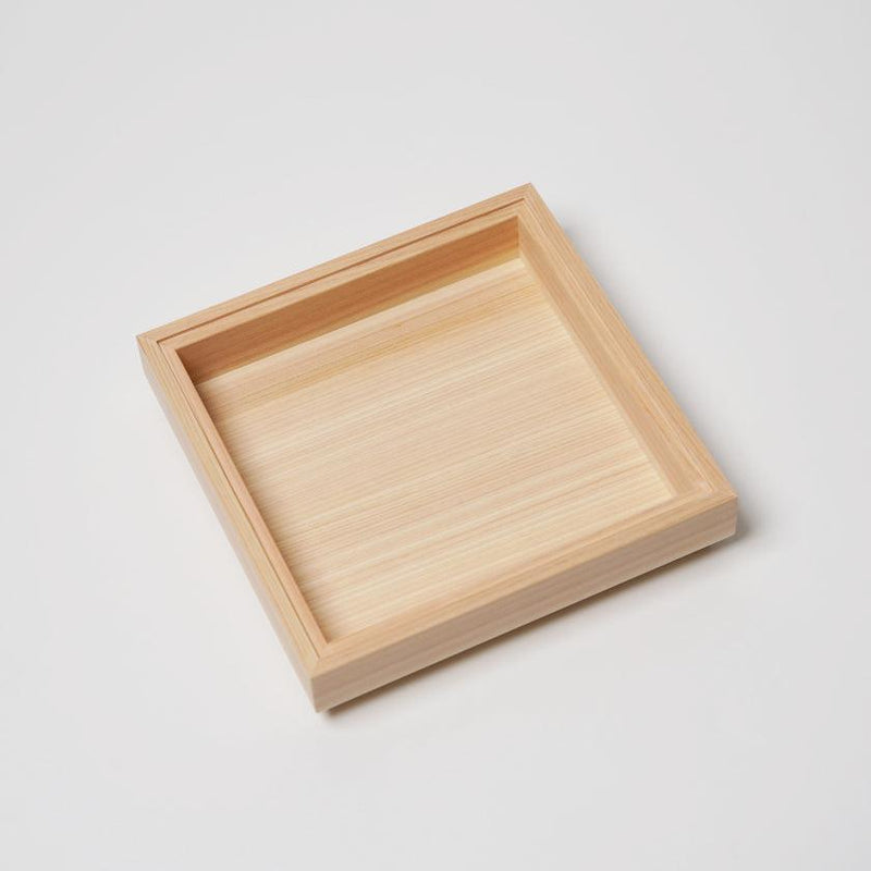【ジュエリーボックス】HINOKI-BOX 正方形 白木 | 京仏壇・京仏具 | KYO CRAFT IWATA HOURAIYA