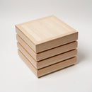 【ジュエリーボックス】HINOKI-BOX 正方形 白木 | 京仏壇・京仏具 | KYO CRAFT IWATA HOURAIYA