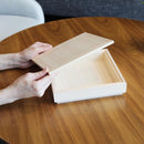 【ジュエリーボックス】HINOKI-BOX 正方形 白木 | 京仏壇・京仏具 | KYO CRAFT IWATA HOURAIYA