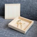 【ジュエリーボックス】HINOKI-BOX 正方形 白木 | 京仏壇・京仏具 | KYO CRAFT IWATA HOURAIYA
