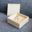 【ジュエリーボックス】HINOKI-BOX 正方形 白木 | 京仏壇・京仏具 | KYO CRAFT IWATA HOURAIYA