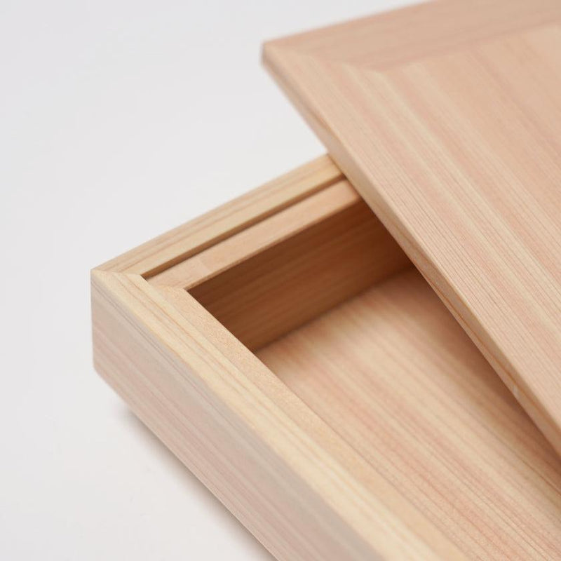 【ジュエリーボックス】HINOKI-BOX 縦長 白木 | 京仏壇・京仏具 | KYO CRAFT IWATA HOURAIYA