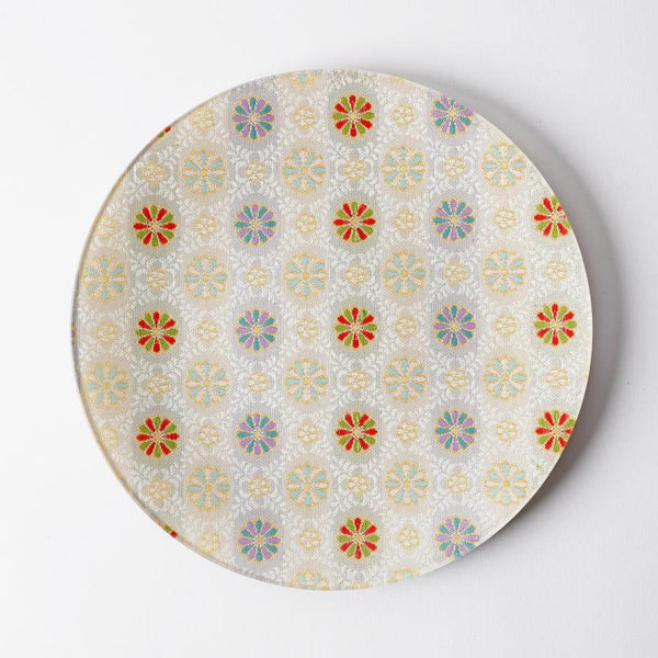 【皿】丸皿 菊 | 西陣織 | 江村商店