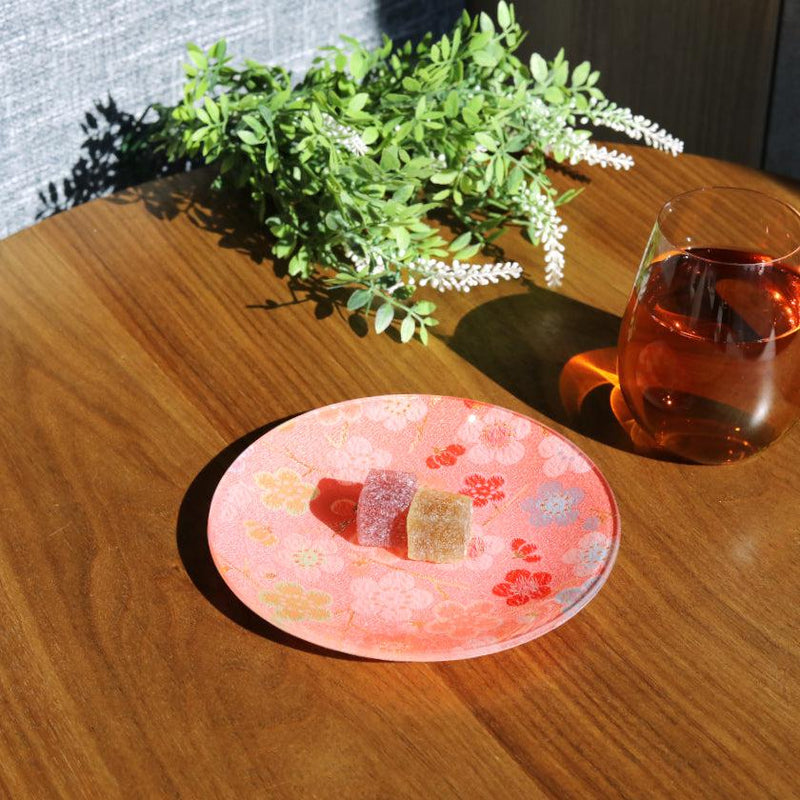 【皿】丸皿 梅 | 西陣織 | 江村商店