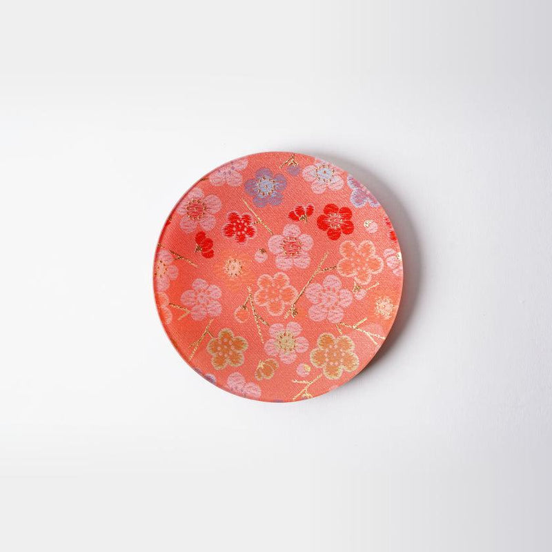 【皿】丸皿 梅 | 西陣織 | 江村商店