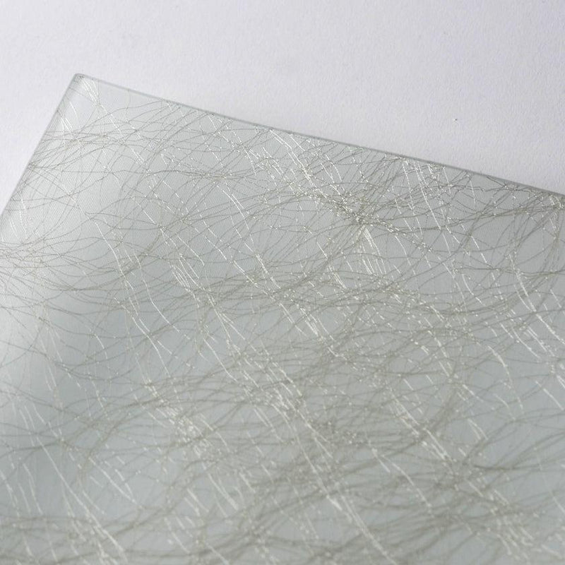 【皿2枚セット】角皿 22cm 100金 & 銀 | 西陣織 | 江村商店