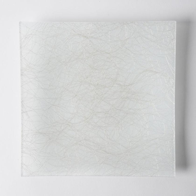 【皿2枚セット】角皿 22cm 100金 & 銀 | 西陣織 | 江村商店