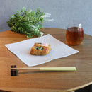 【皿2枚セット】角皿 22cm 100金 & 銀 | 西陣織 | 江村商店