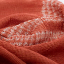 【ストール】黒谷綜布 (草木染 茜 絞り) | 黒谷和紙 | 黒谷和紙協同組合