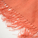 【ストール】黒谷綜布 (草木染 茜 絞り) | 黒谷和紙 | 黒谷和紙協同組合