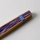 【扇子】雪花絞り 女性用 (紫) | 黒谷和紙・京扇子 | 黒谷和紙協同組合