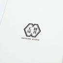 【細帯】DIFFUSION  ブルー | 西陣織 | 初音工房（受注生産3ヶ月）