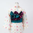 【細帯】DIFFUSION  ピンク | 西陣織 | 初音工房（生産不可・廃盤）