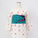 【細帯】DIFFUSION  ピンク | 西陣織 | 初音工房（生産不可・廃盤）