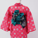 【細帯】DIFFUSION  グレー | 西陣織 | 初音工房（受注生産3ヶ月）