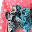 【細帯】DIFFUSION  グレー | 西陣織 | 初音工房（受注生産3ヶ月）