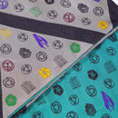 【細帯】DIFFUSION  グレー | 西陣織 | 初音工房（受注生産3ヶ月）