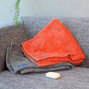 【タオル2枚セット】バスタオル×2 (オレンジ・ブリティッシュショートヘア) | オーガニックタオル | ヒポポタマス