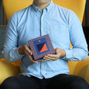 【タオル2枚セット】ミニチーフタオル×2 (オレンジ・ネイビー) | オーガニックタオル | ヒポポタマス