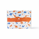 【ベビーギフトセット】おくるみタオル×1 (ローズ) / スタイ×1 (カシス) / ベルトカバー×1 (ゴールド) / ループ付きタオル×1 (カリビアンブルー) | オーガニックタオル | ヒポポタマス