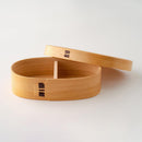 【お弁当箱】小判型 | 大館曲げわっぱ | 栗久