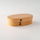 【お弁当箱】小判型 | 大館曲げわっぱ | 栗久