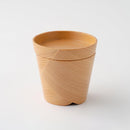 【おちょこ】そばちょこ 薬味皿付 | 大館曲げわっぱ | 栗久