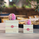 【プリザーブドフラワー】茶和花の鞠 (まり) 桜 | 宇治茶とフラワーデザイン | 茶和花 京都宇治