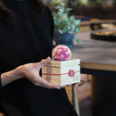 【プリザーブドフラワー】茶和花の鞠 (まり) 桜 | 宇治茶とフラワーデザイン | 茶和花 京都宇治