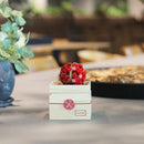 【プリザーブドフラワー】茶和花の鞠 (まり) 紅梅 | 宇治茶とフラワーデザイン | 茶和花 京都宇治