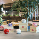 【プリザーブドフラワー】茶和花の鞠 (まり) 白梅 | 宇治茶とフラワーデザイン | 茶和花 京都宇治